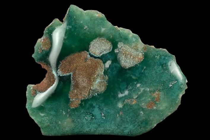 Polished Mtorolite (Chrome Chalcedony) - Zimbabwe #128368